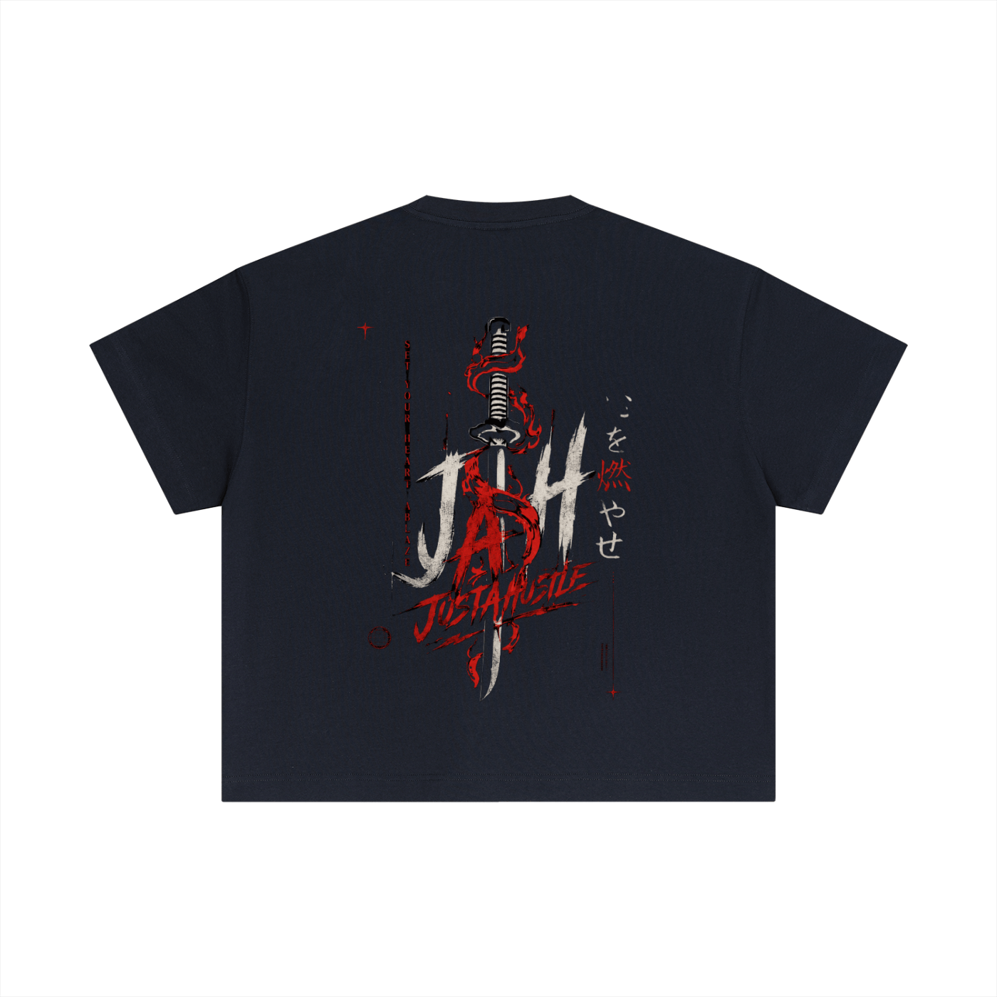 Scarlet Edge Boxy T-Shirt