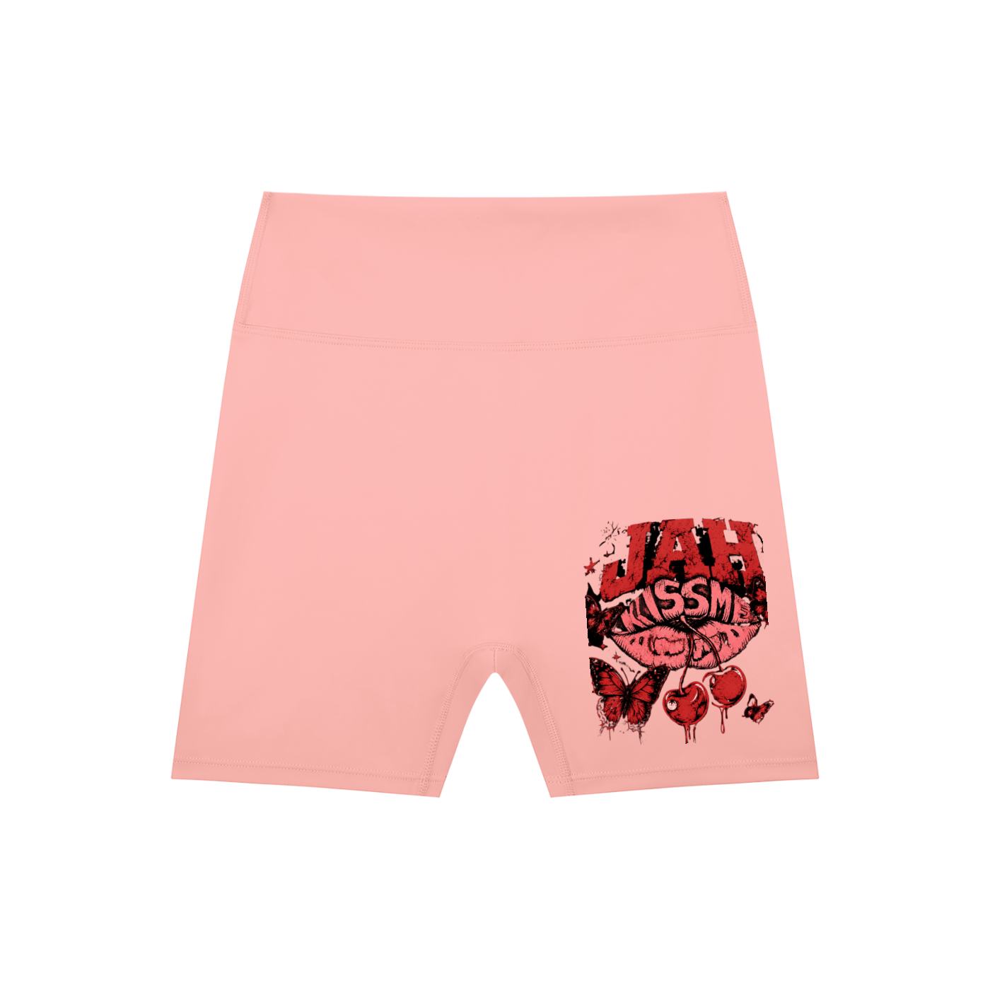 Kiss Me JAH Biker Shorts