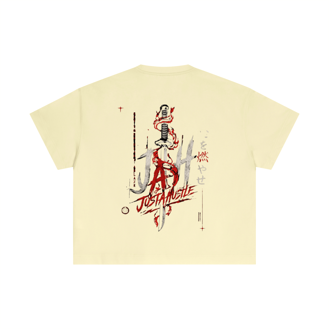 Scarlet Edge Boxy T-Shirt