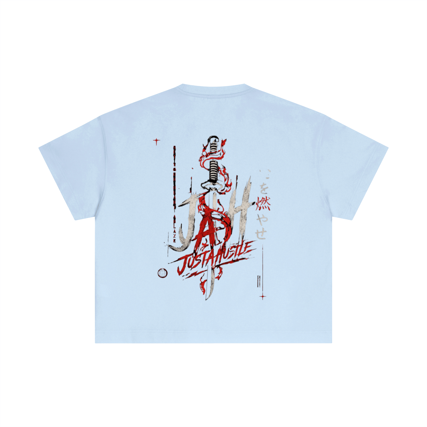 Scarlet Edge Boxy T-Shirt