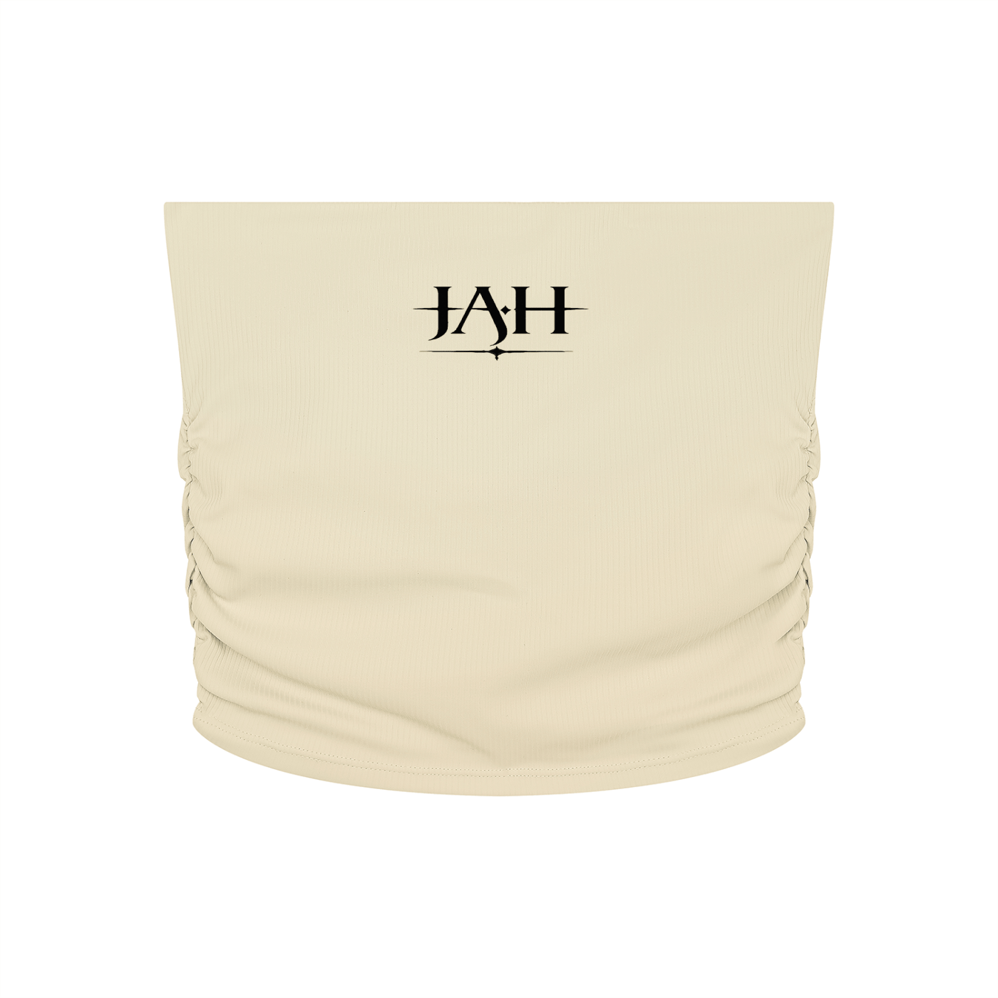 NEW JAH LOGO Cropped Yoga Tube Top