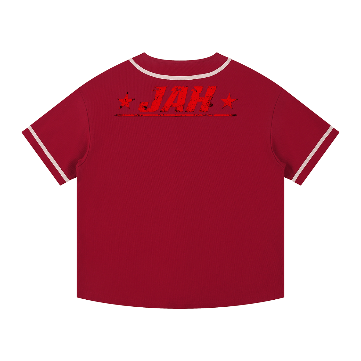 07 Jah Piped Button-Up Jersey