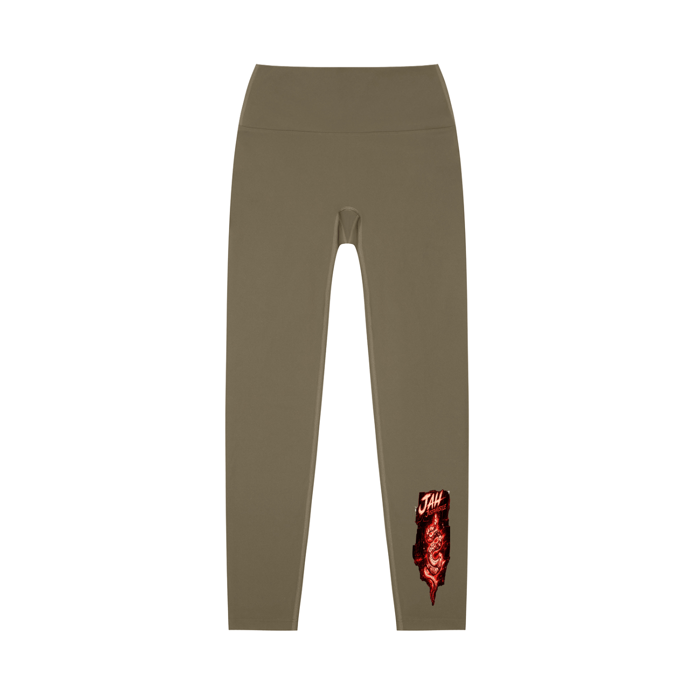 JAH FLAME High-Waisted Yoga Leggings