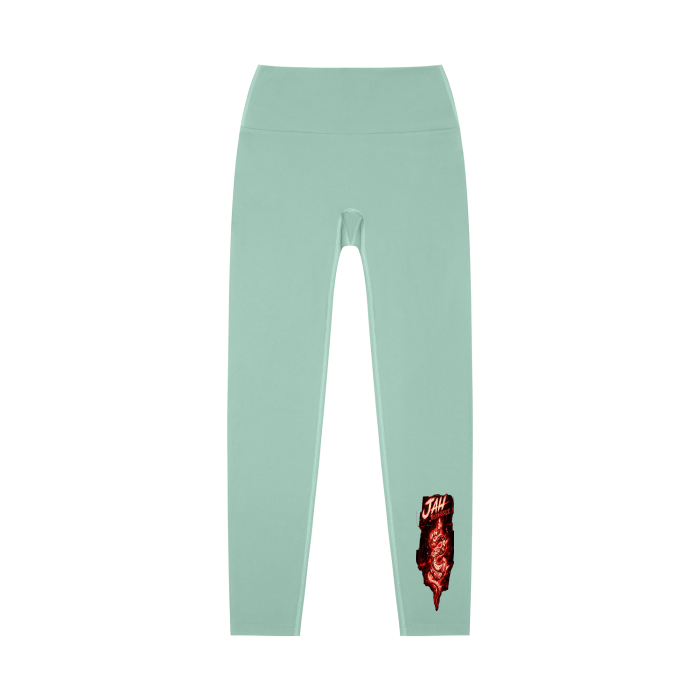 JAH FLAME High-Waisted Yoga Leggings