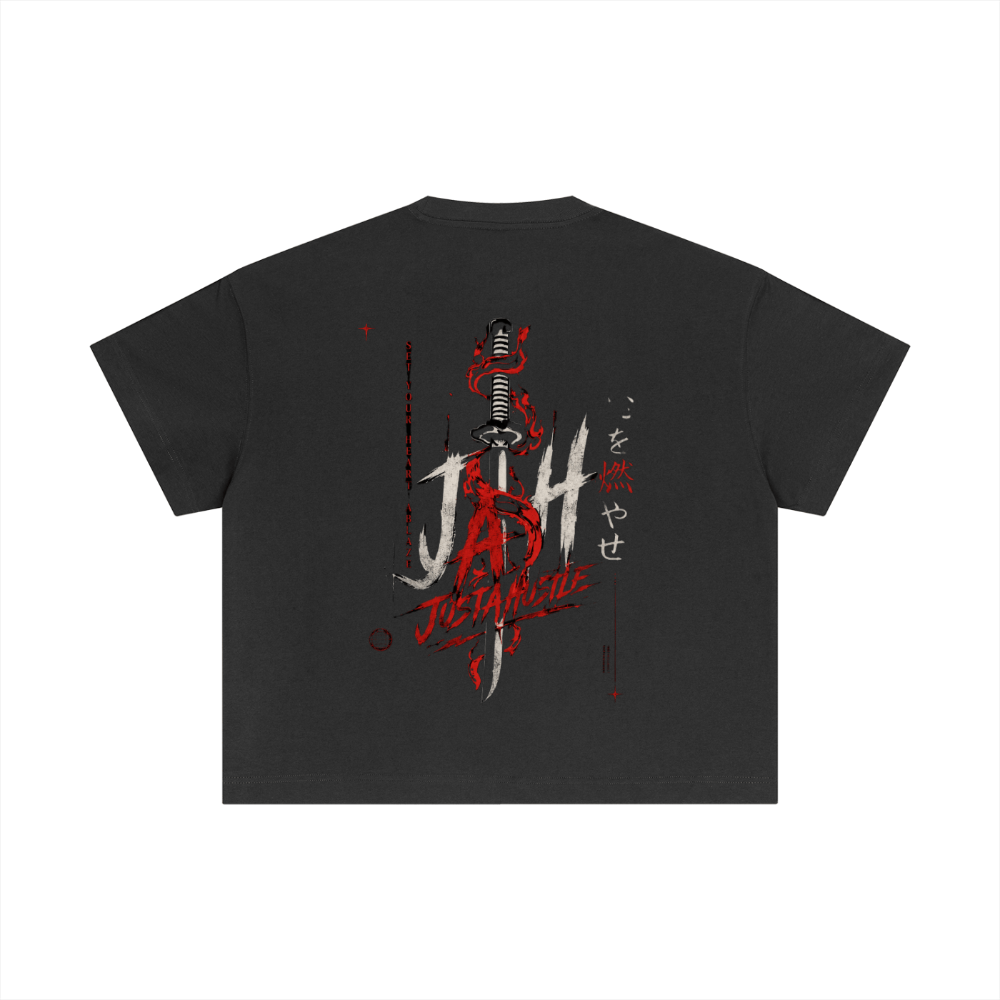 Scarlet Edge Boxy T-Shirt