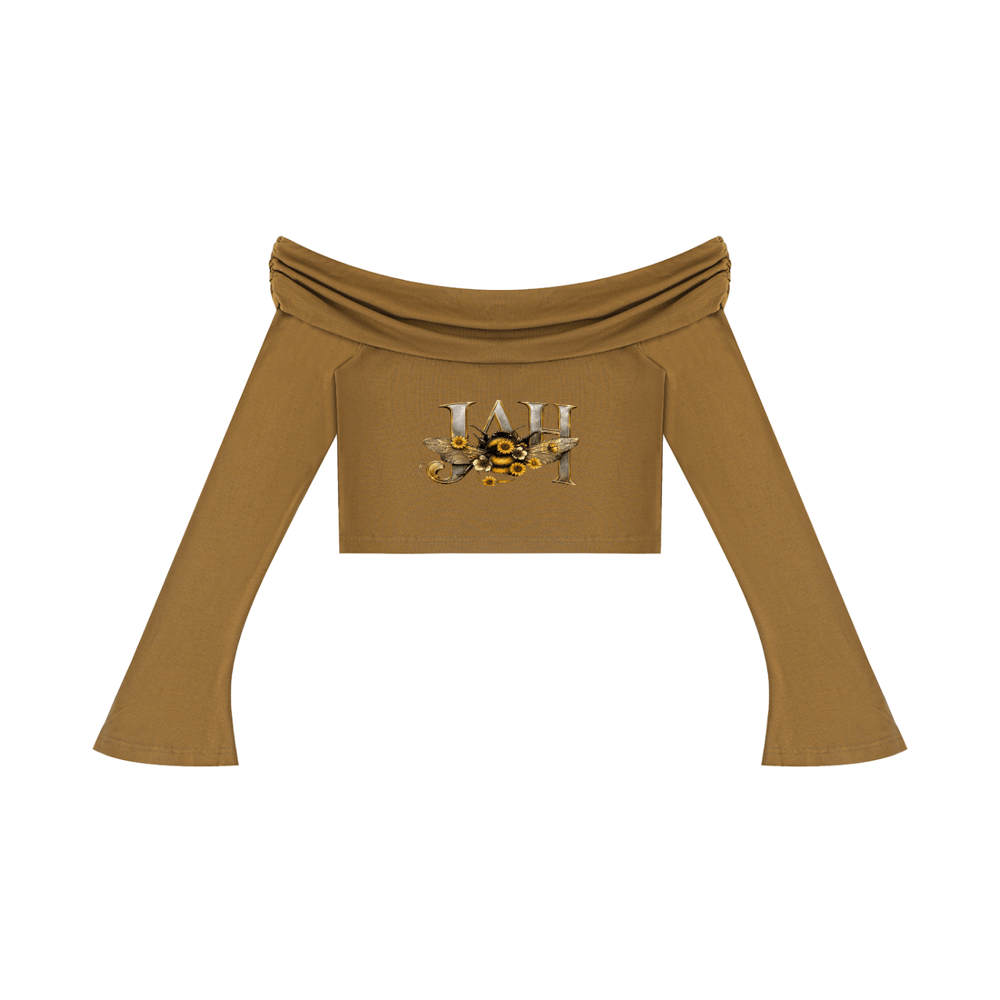 Gilded Nocturne Jah Crop T-Shirt