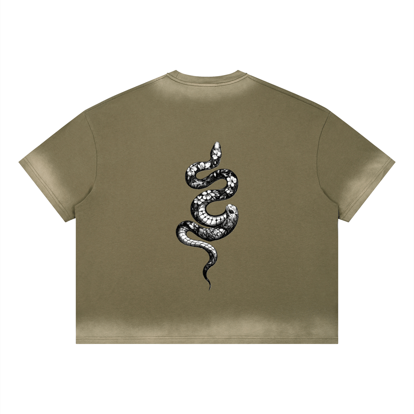 Hustle Mark Sunfade Vintage Wash T-Shirt