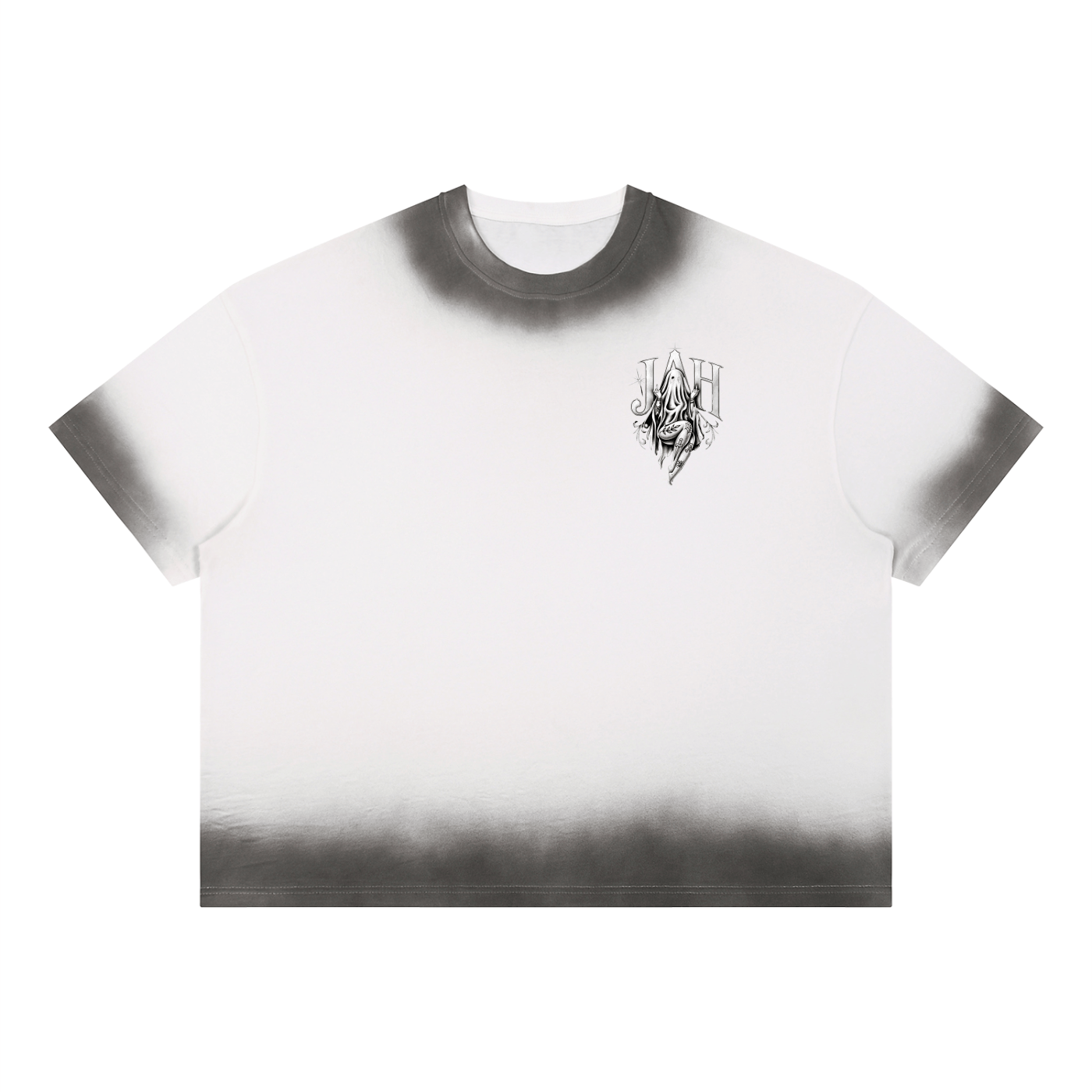 Hustle Mark Sunfade Vintage Wash T-Shirt