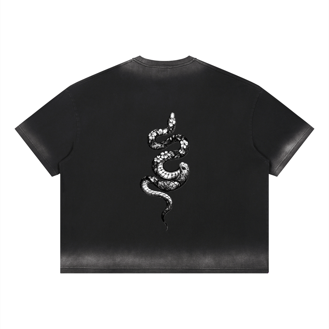 Hustle Mark Sunfade Vintage Wash T-Shirt