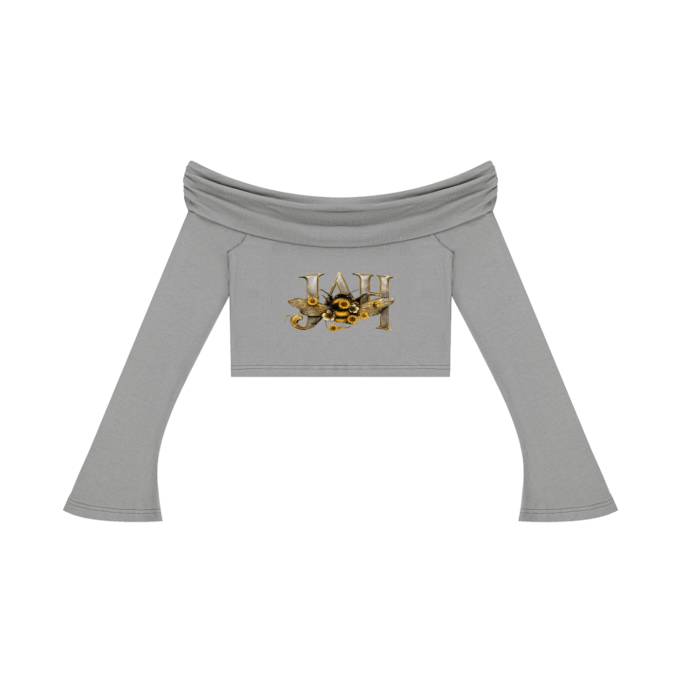 Gilded Nocturne Jah Crop T-Shirt
