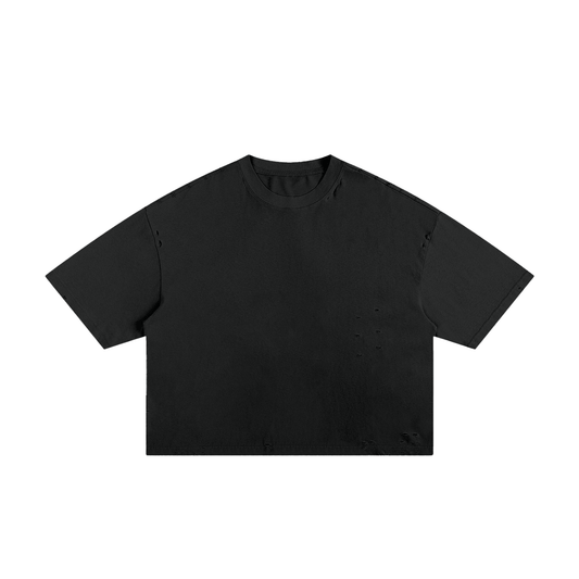 JAH Frayed Boxy Tee