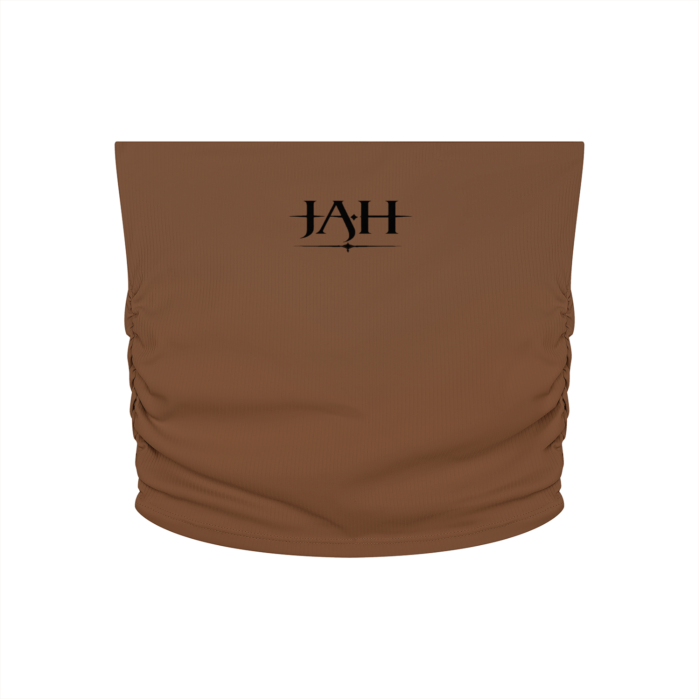 NEW JAH LOGO Cropped Yoga Tube Top