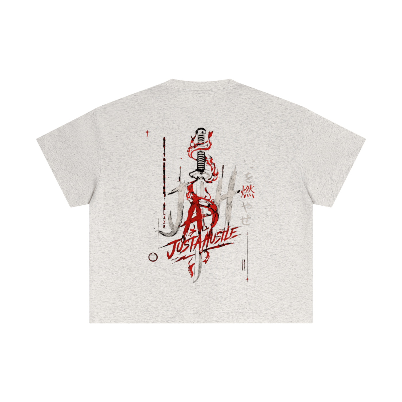 Scarlet Edge Boxy T-Shirt