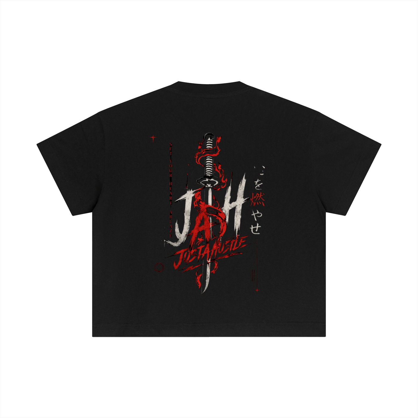 Scarlet Edge Boxy T-Shirt