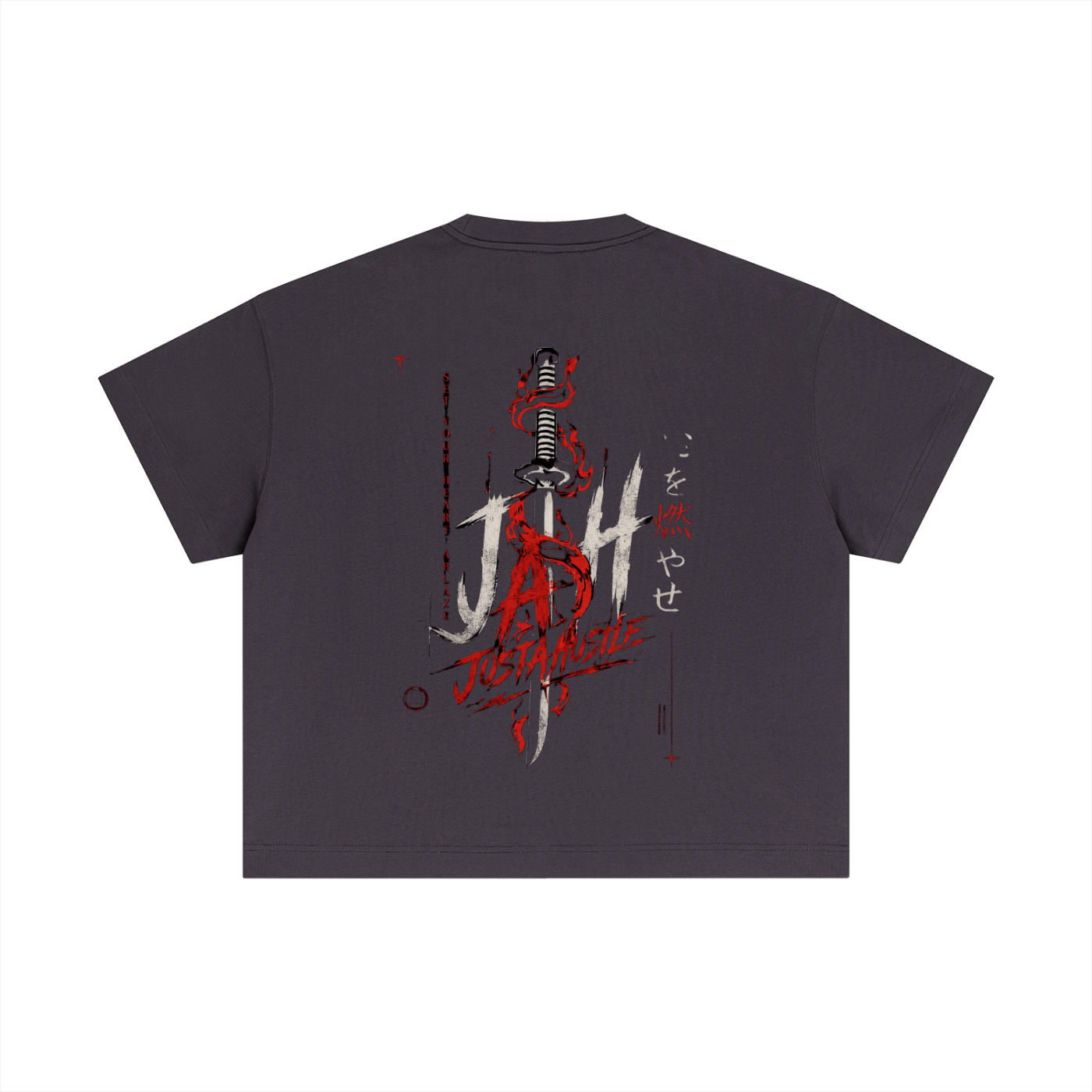 Scarlet Edge Boxy T-Shirt