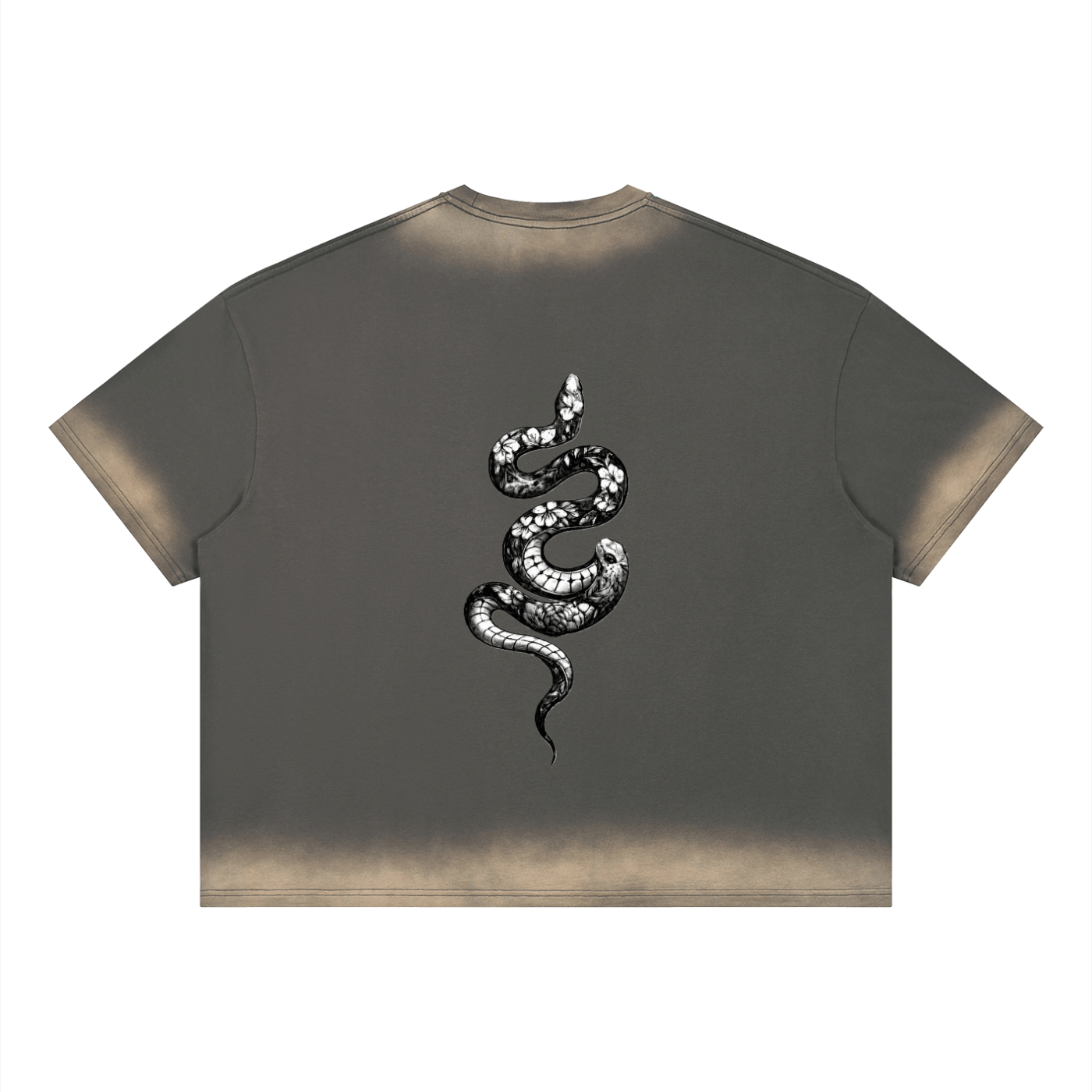 Hustle Mark Sunfade Vintage Wash T-Shirt