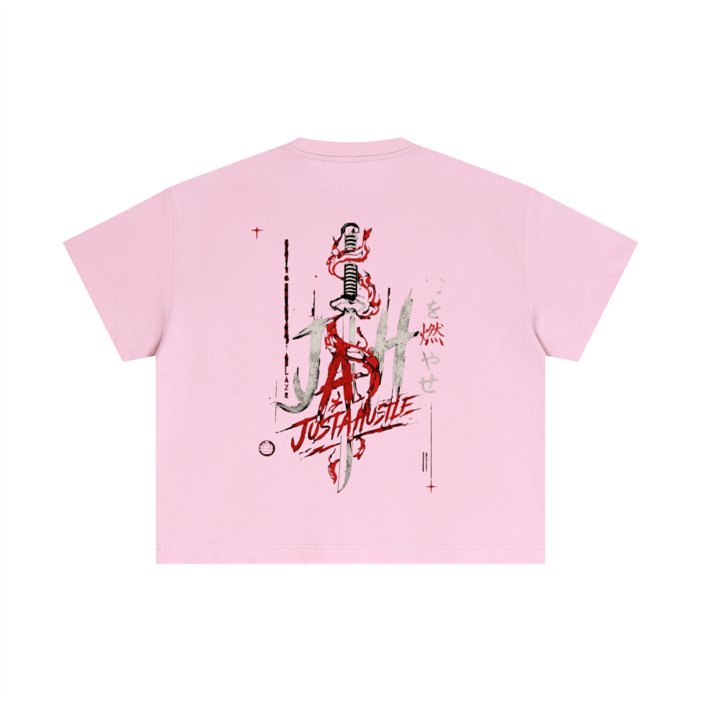 Scarlet Edge Boxy T-Shirt