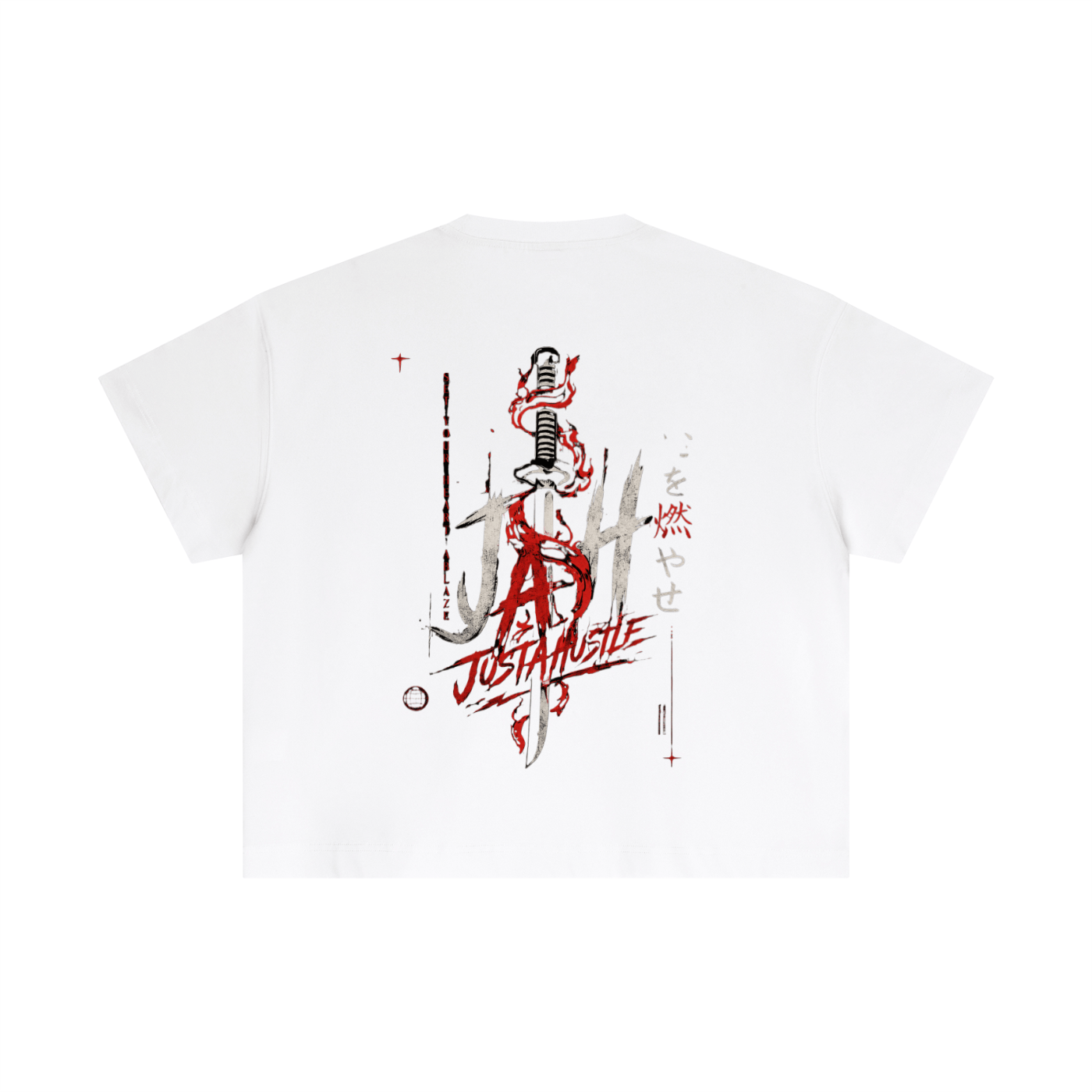 Scarlet Edge Boxy T-Shirt
