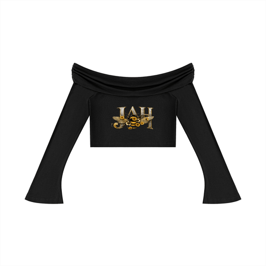 Gilded Nocturne Jah Crop T-Shirt