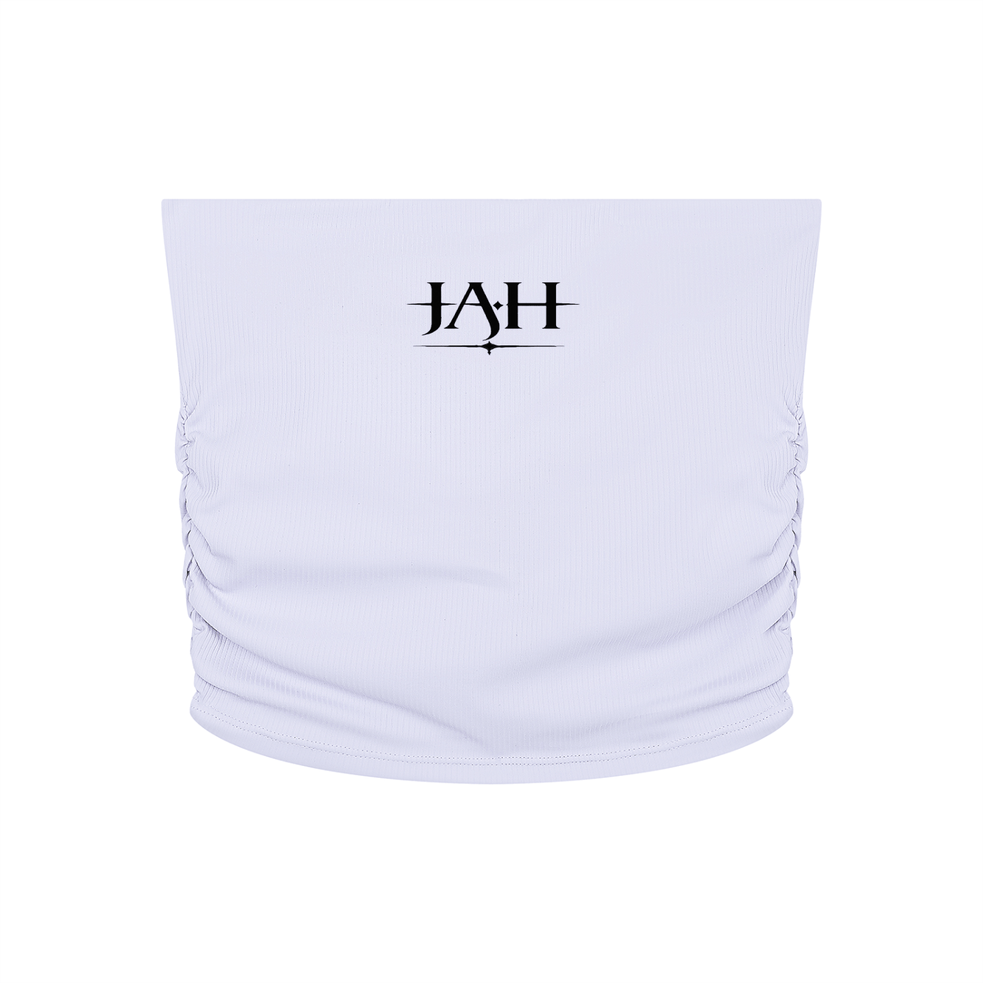NEW JAH LOGO Cropped Yoga Tube Top