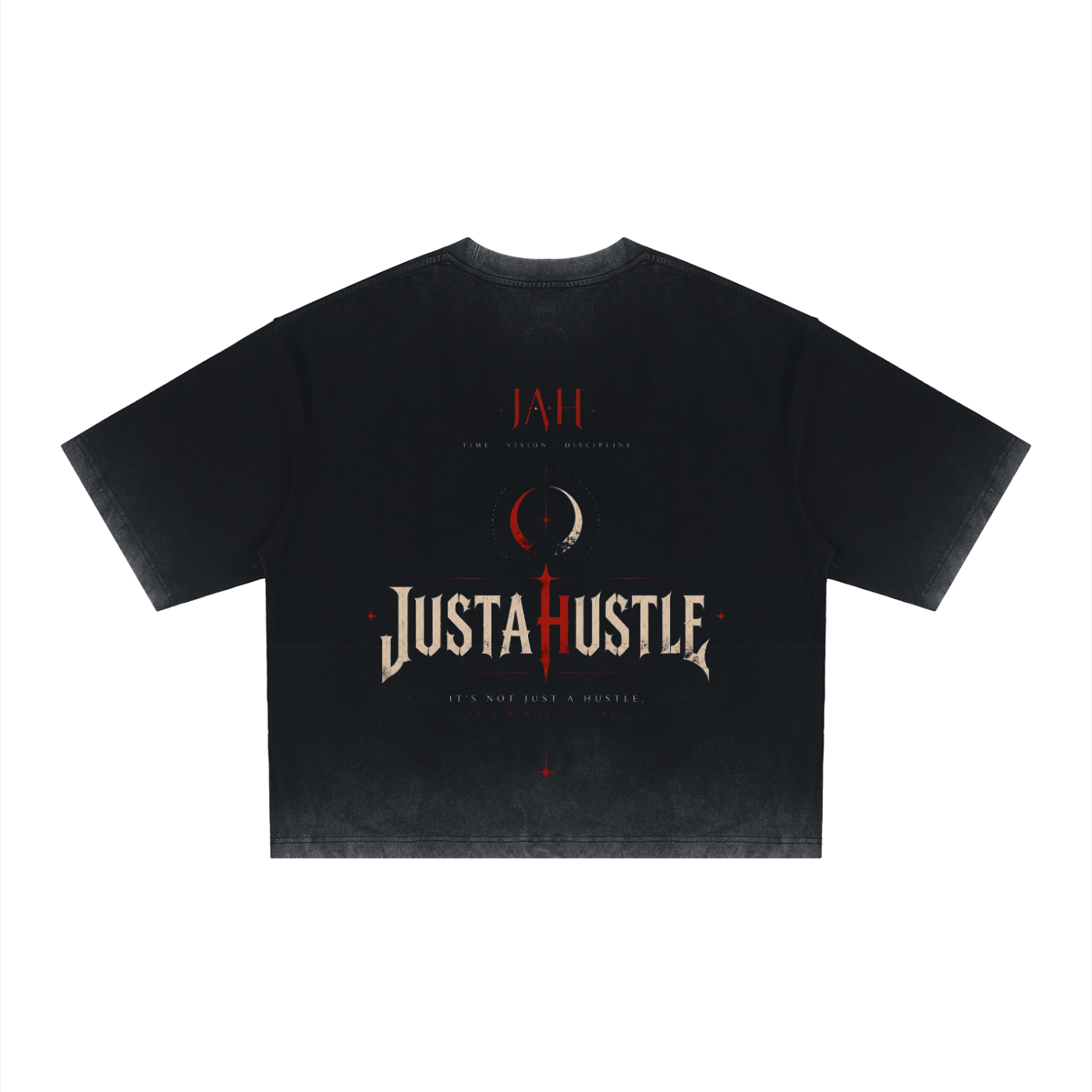 JAH Signature Hustle Boxy T-Shirt