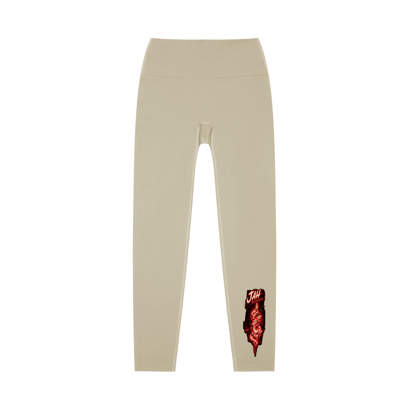 JAH FLAME High-Waisted Yoga Leggings