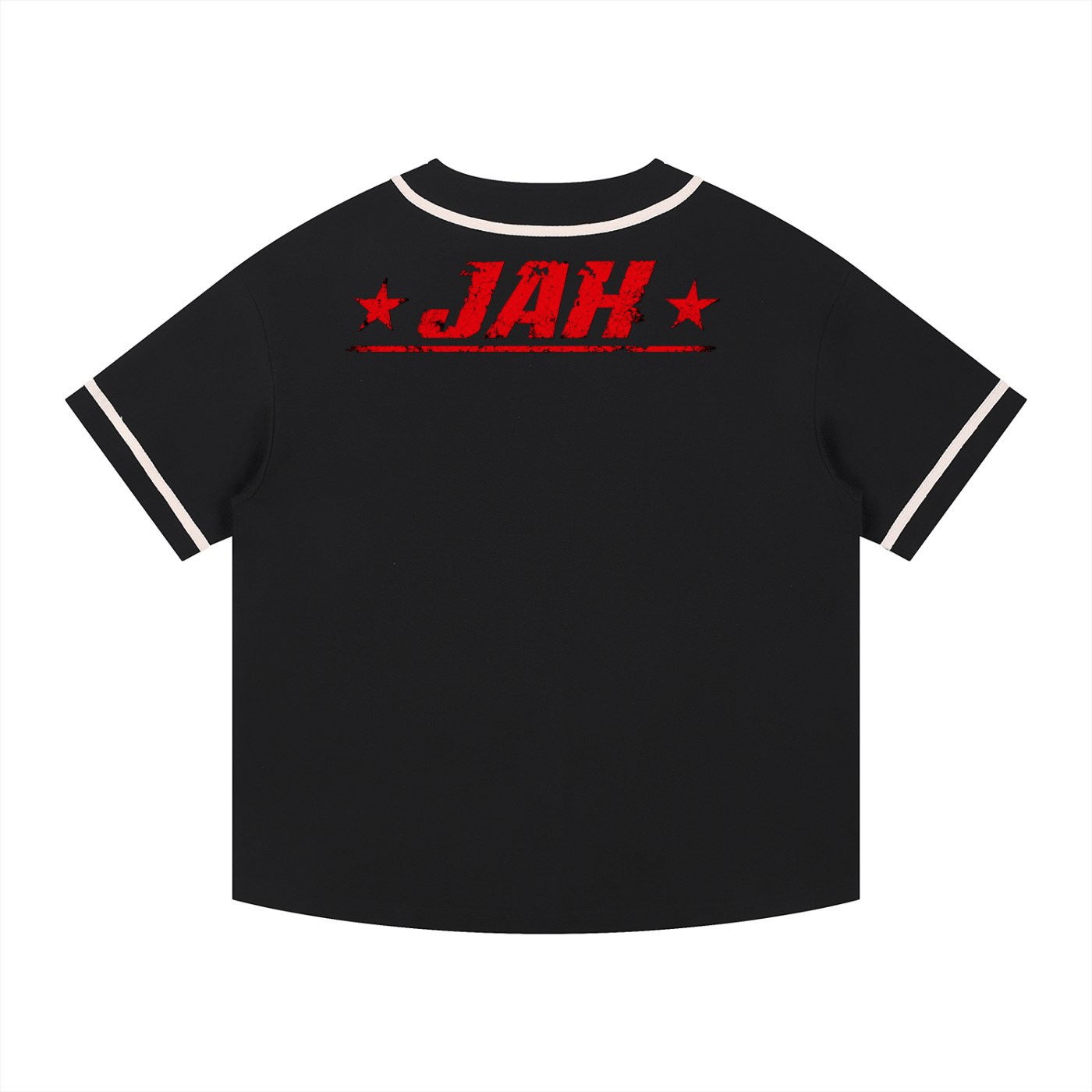 07 Jah Piped Button-Up Jersey
