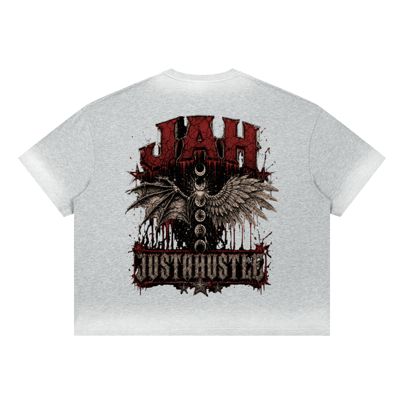 Jah D&A Boxy Sunfade Vintage Wash T-Shirt