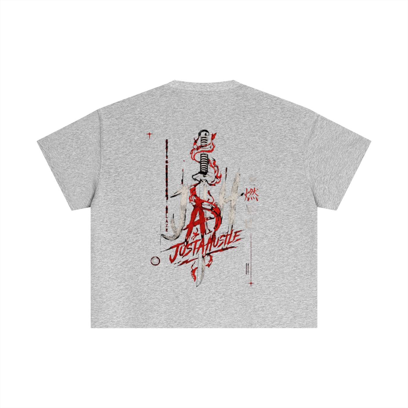 Scarlet Edge Boxy T-Shirt
