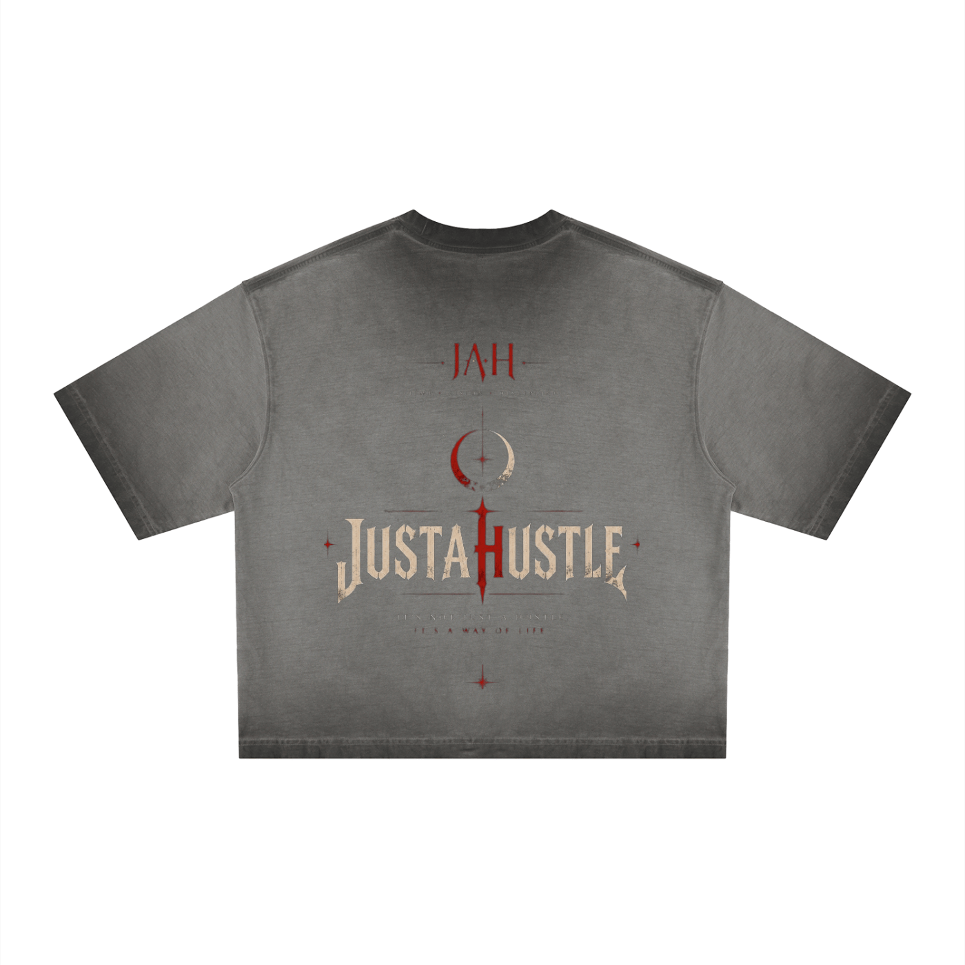JAH Signature Hustle Boxy T-Shirt