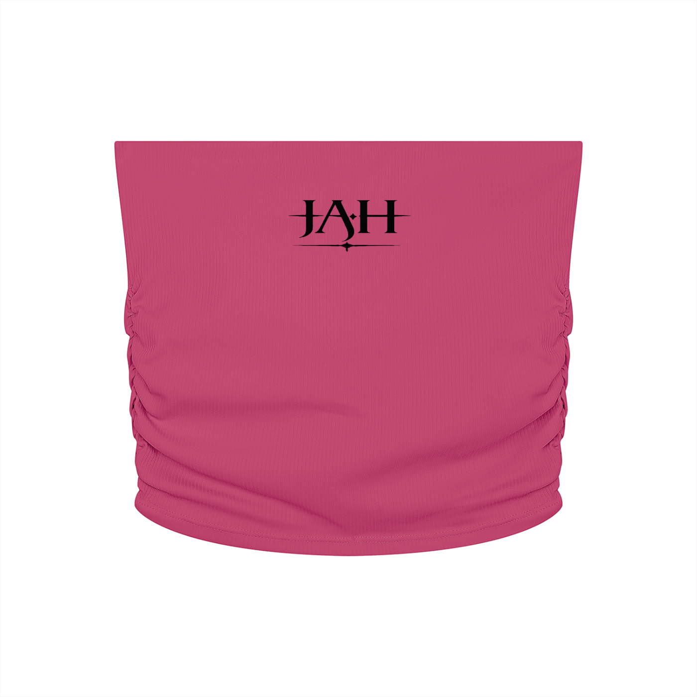 NEW JAH LOGO Cropped Yoga Tube Top