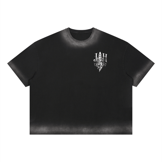Hustle Mark Sunfade Vintage Wash T-Shirt