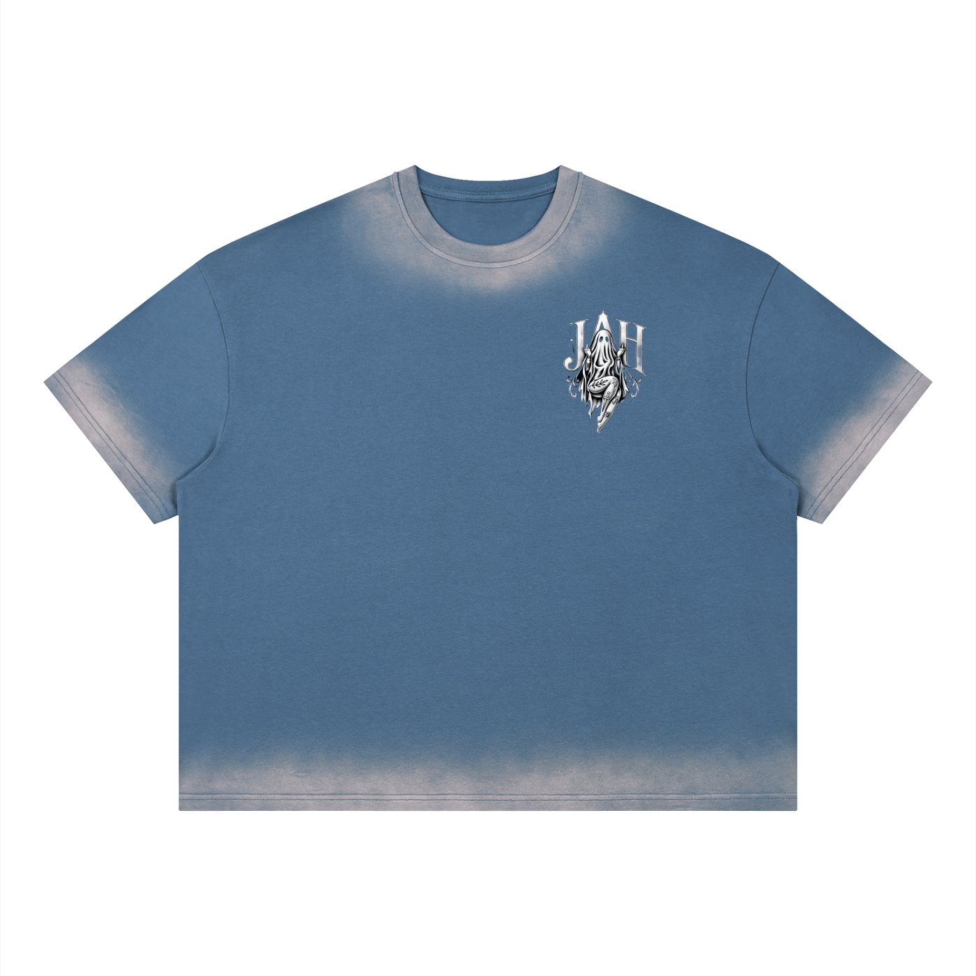 Hustle Mark Sunfade Vintage Wash T-Shirt