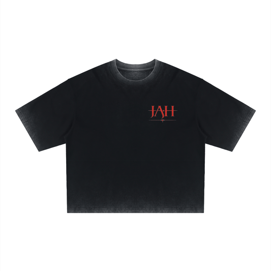 ODMPOD JAH Signature Hustle Boxy T-Shirt JustAHustle Premium Hustle Apparel