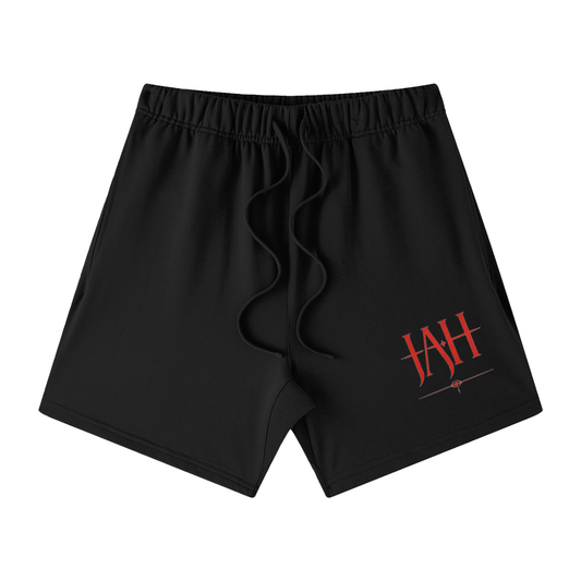 ODMPOD NEW JAH LOGO Shorts JustAHustle Premium Hustle Apparel