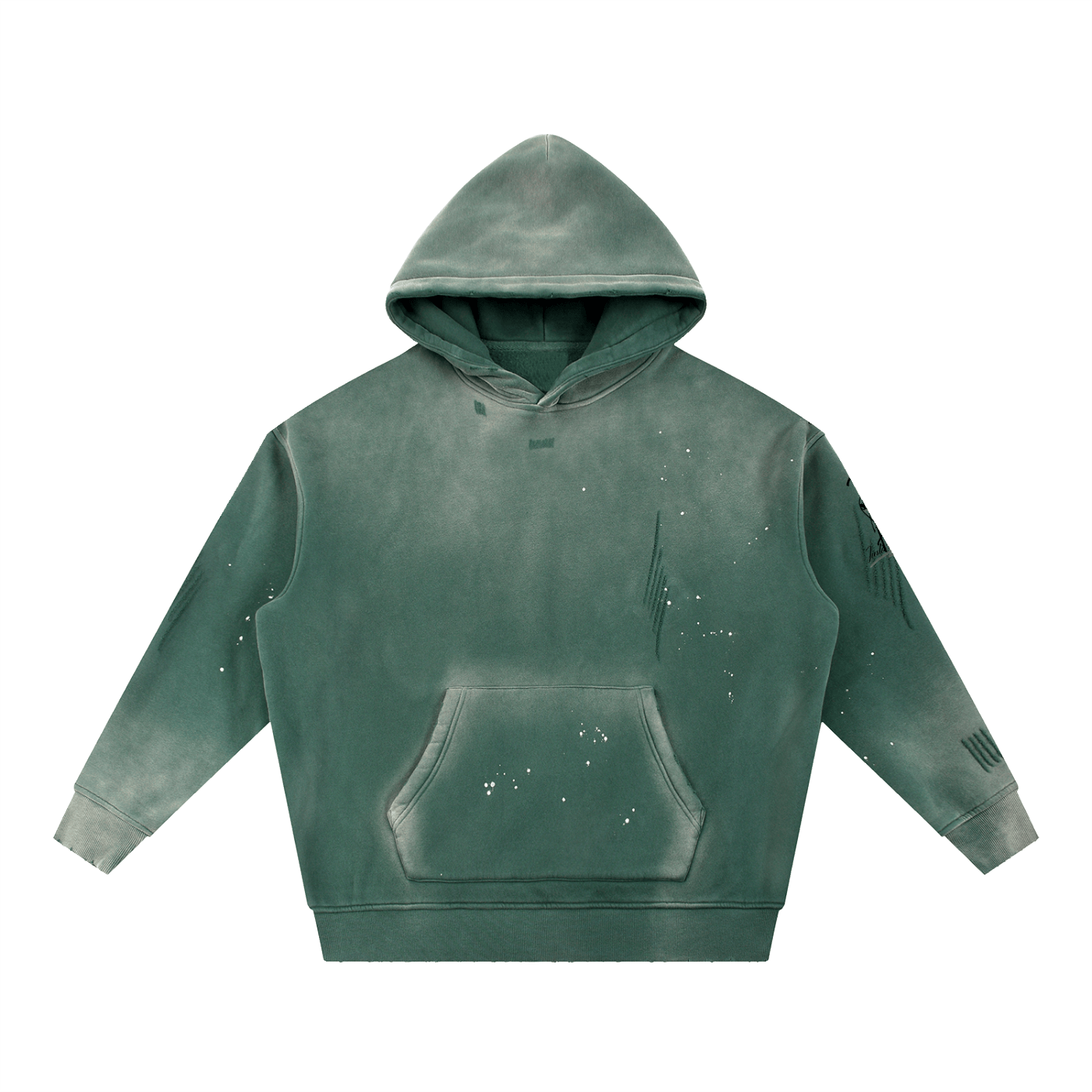 ODMPOD DRIP OF THE DEAD Fleece Hoodie JustAHustle Premium Hustle Apparel