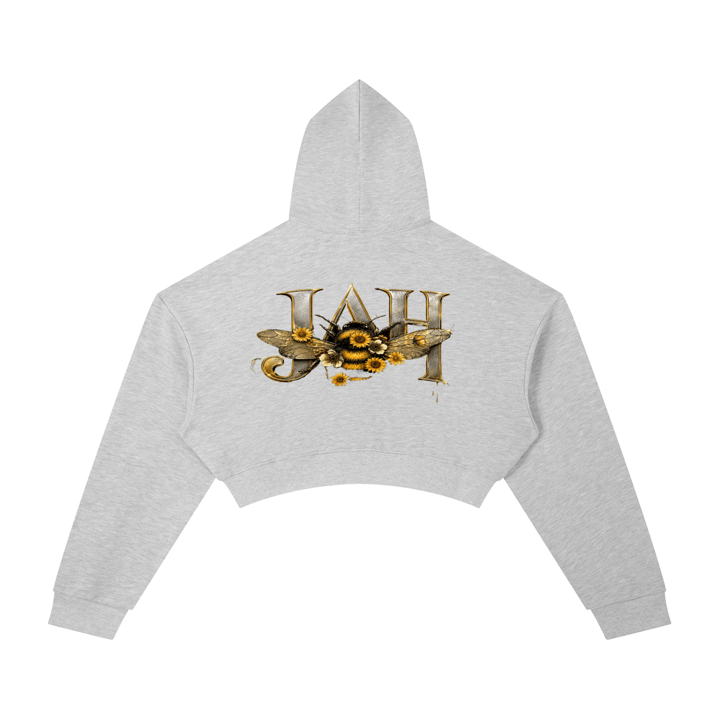 ODMPOD Spring Bee Cropped Hoodie JustAHustle Premium Hustle Apparel