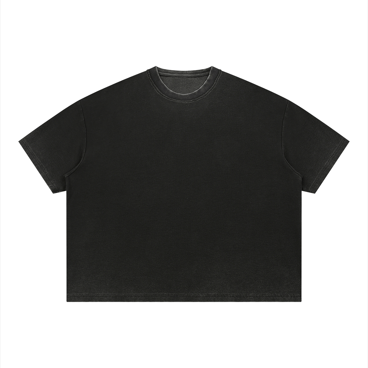 ODMPOD Jah Snake Vintage Wash Sunfade Boxy Waffle T-Shirt JustAHustle Premium Hustle Apparel