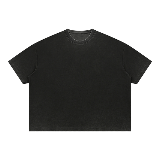 ODMPOD Jah Snake Vintage Wash Sunfade Boxy Waffle T-Shirt JustAHustle Premium Hustle Apparel