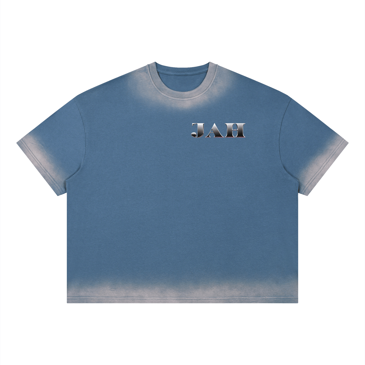 ODMPOD Ying Yang Boxy Sunfade Vintage Wash T-Shirt JustAHustle Premium Hustle Apparel
