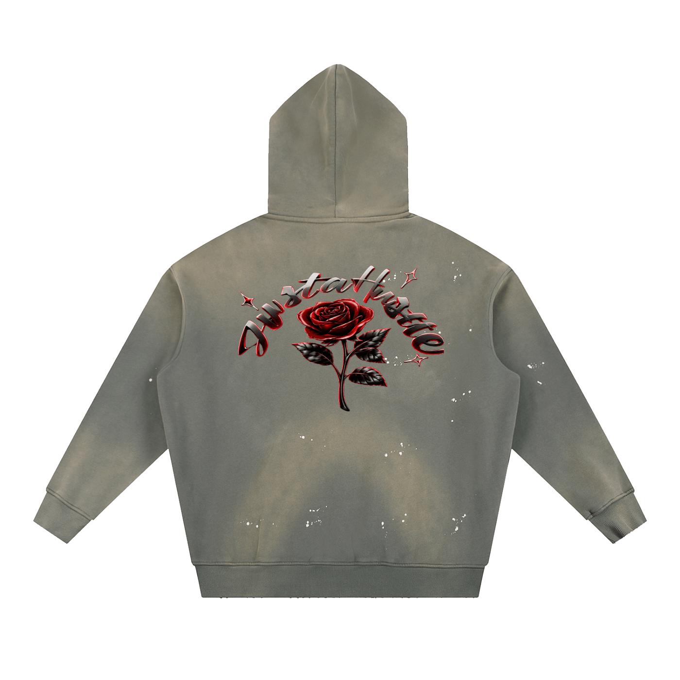 ODMPOD OG Flower Fleece Hoodie JustAHustle Premium Hustle Apparel