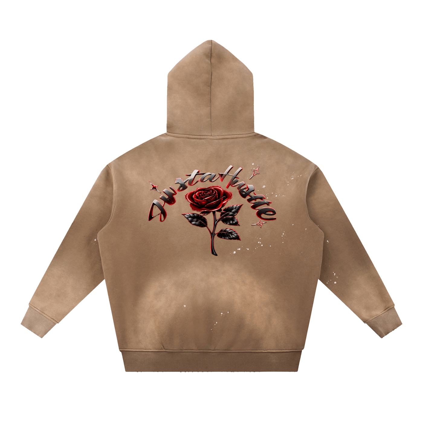 ODMPOD OG Flower Fleece Hoodie JustAHustle Premium Hustle Apparel
