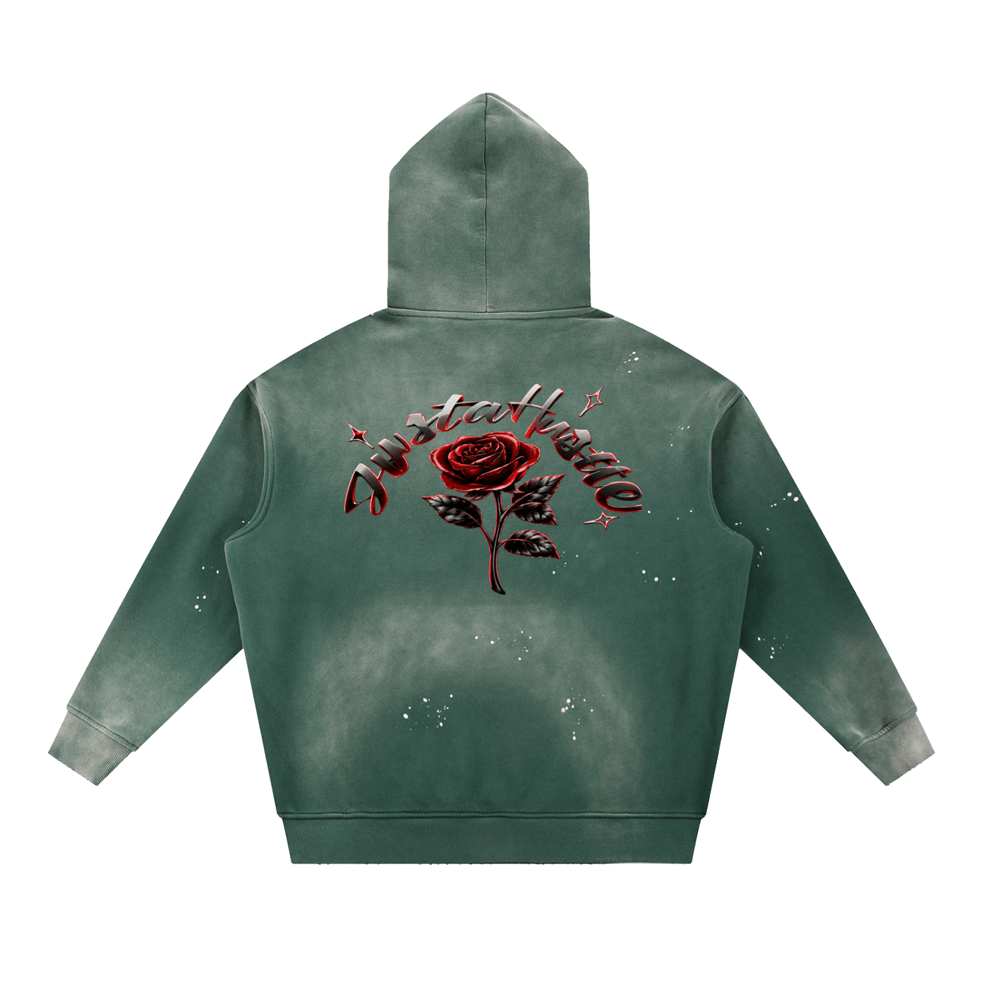 ODMPOD OG Flower Fleece Hoodie JustAHustle Premium Hustle Apparel