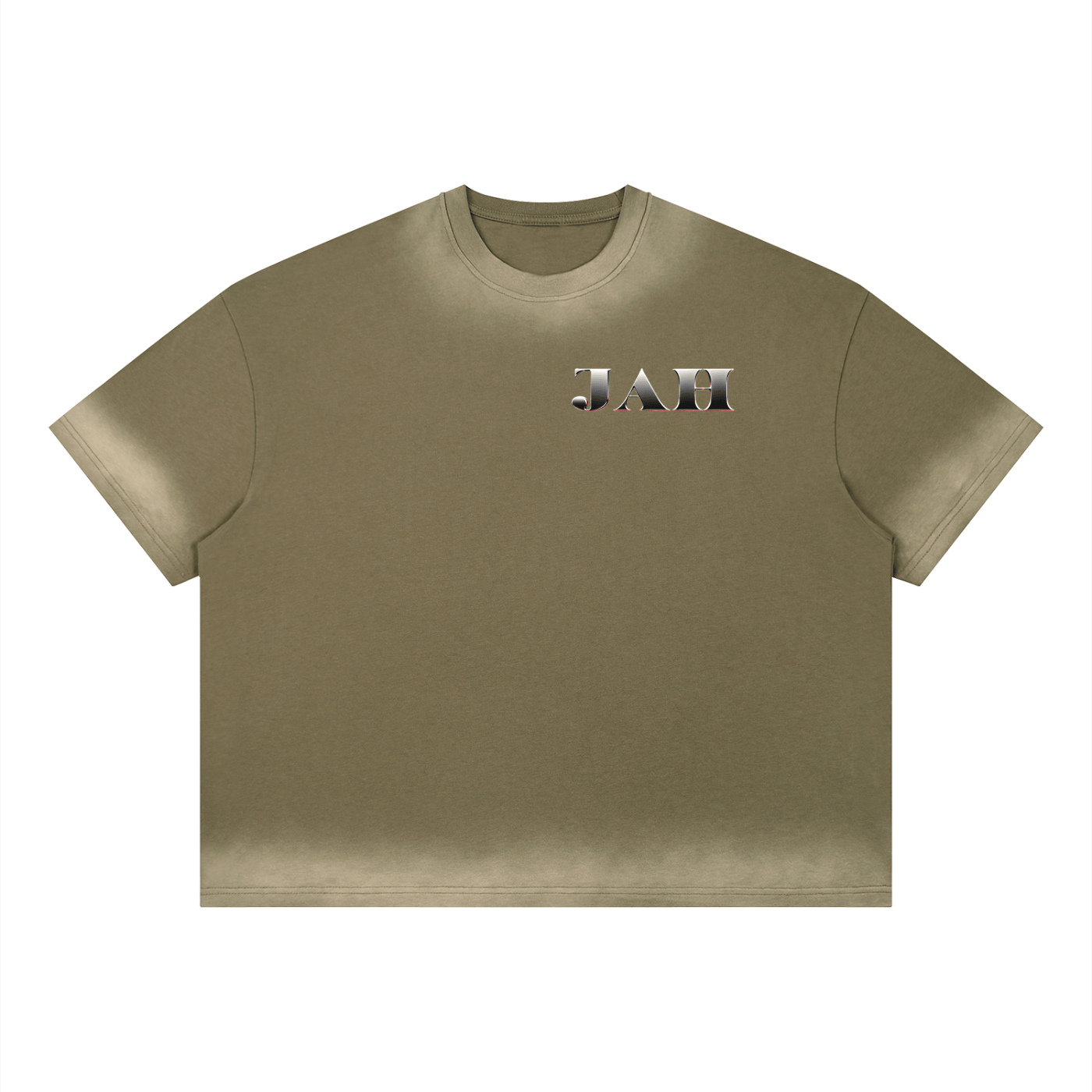 ODMPOD Ying Yang Boxy Sunfade Vintage Wash T-Shirt JustAHustle Premium Hustle Apparel