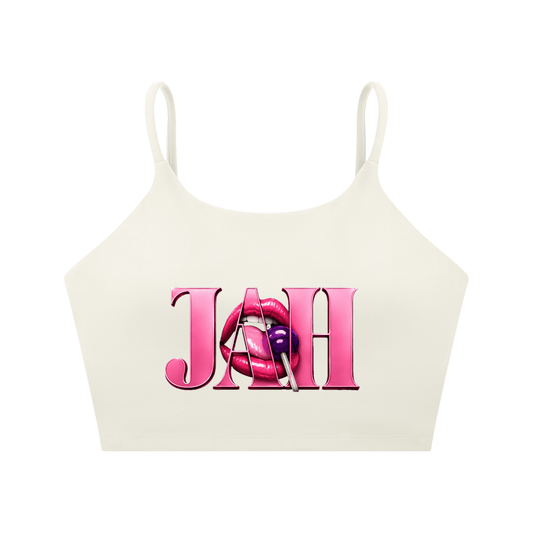 ODMPOD LOLLIPOP LUXE Spaghetti Strap Yoga Sports Bra JustAHustle Premium Hustle Apparel