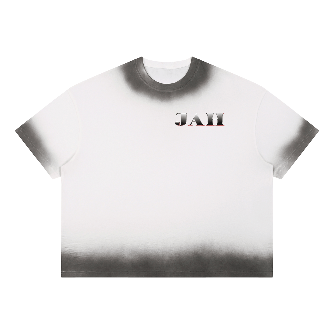 ODMPOD Ying Yang Boxy Sunfade Vintage Wash T-Shirt JustAHustle Premium Hustle Apparel